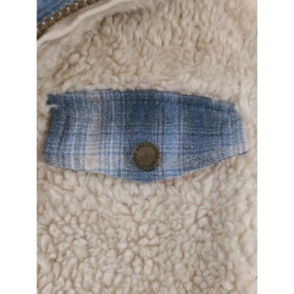 Pendleton Sherpa Fleece Cozy Western Cowgirl Teddy Coat Jacket w Pockets SMALL S - Picture 5 of 9